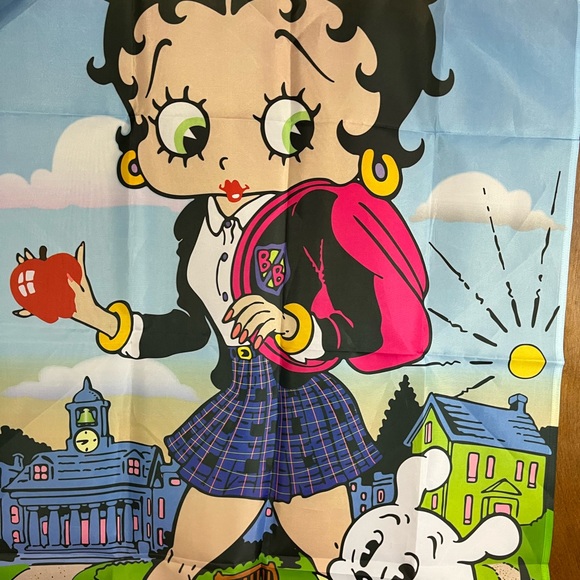 2007 Betty Boop Collectible Flag size 28x39.5 Cute Teacher - Picture 2 of 5